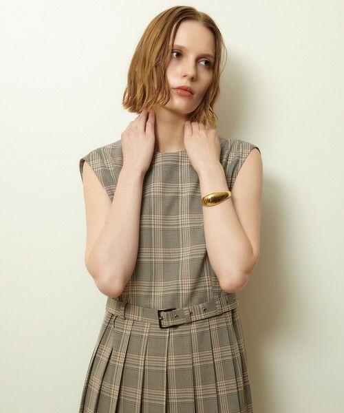 allureville / アルアバイル ロング・マキシ丈ワンピース | サイドスリットプリーツロングワンピース | 詳細17