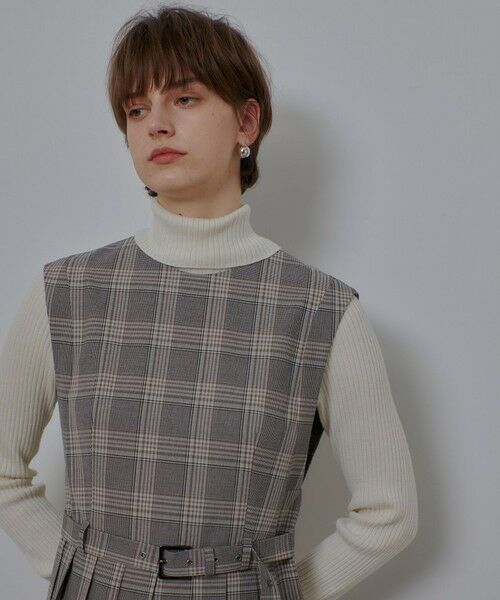 allureville / アルアバイル ロング・マキシ丈ワンピース | サイドスリットプリーツロングワンピース | 詳細12