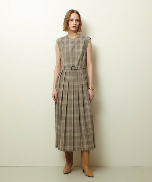 allureville / アルアバイル ロング・マキシ丈ワンピース | サイドスリットプリーツロングワンピース | 詳細14