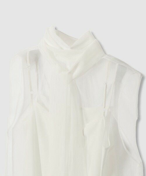 allureville / アルアバイル カットソー | シアーチュールボウプルオーバー | 詳細4