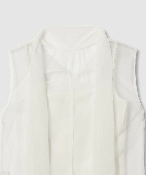 allureville / アルアバイル カットソー | シアーチュールボウプルオーバー | 詳細5