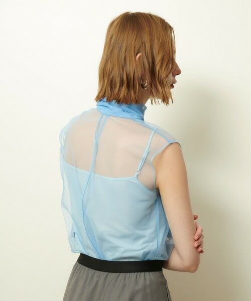 allureville / アルアバイル カットソー | シアーチュールボウプルオーバー | 詳細11