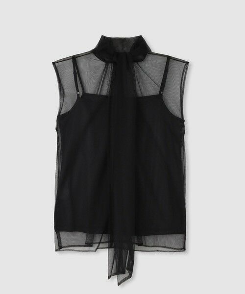 allureville / アルアバイル カットソー | シアーチュールボウプルオーバー | 詳細26