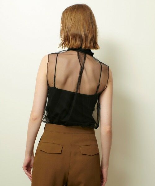 allureville / アルアバイル カットソー | シアーチュールボウプルオーバー | 詳細23