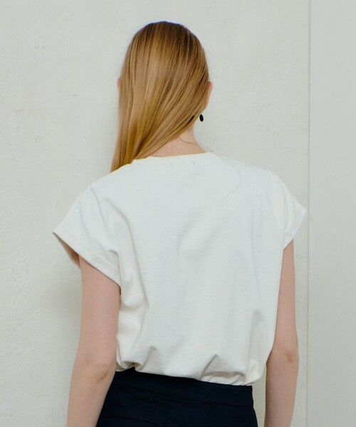 allureville / アルアバイル カットソー | ピグメントダイターンバックスリーブ T | 詳細3