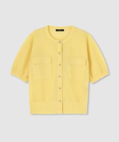 allureville / アルアバイル カーディガン・ボレロ | スパークシアー半袖カーディガン