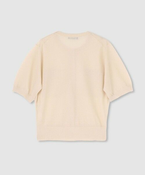 allureville / アルアバイル カーディガン・ボレロ | スパークシアー半袖カーディガン | 詳細1