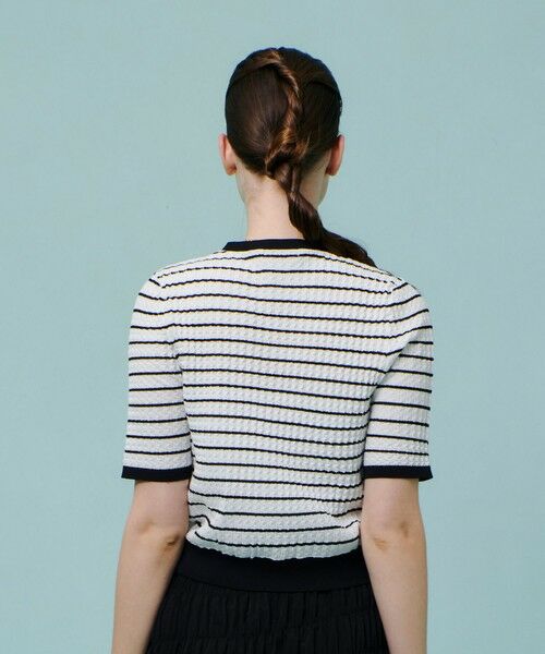 allureville / アルアバイル カーディガン・ボレロ | ソチッドウェービーV プルオーバー | 詳細3