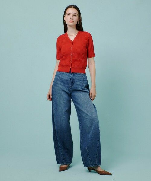 allureville / アルアバイル カーディガン・ボレロ | ソチッドウェービーV プルオーバー | 詳細9