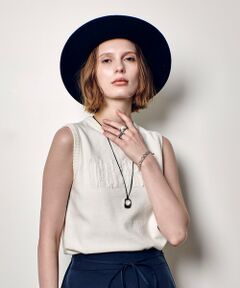 allureville / アルアバイル ニット・セーター | フリンジＪＱロゴプルオーバー