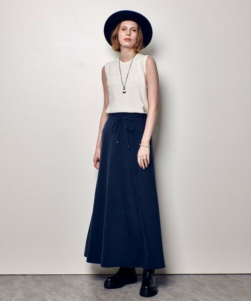 allureville / アルアバイル ニット・セーター | フリンジＪＱロゴプルオーバー | 詳細4