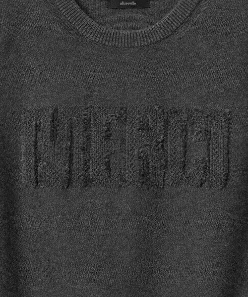allureville / アルアバイル ニット・セーター | フリンジＪＱロゴプルオーバー | 詳細12