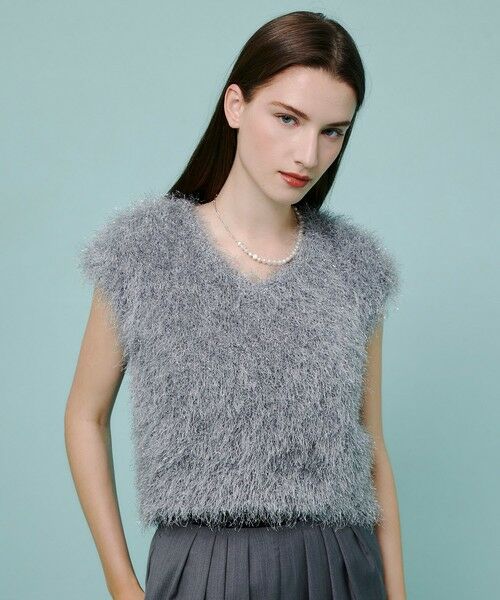 allureville / アルアバイル ニット・セーター | ドライシャギープルオーバー | 詳細17