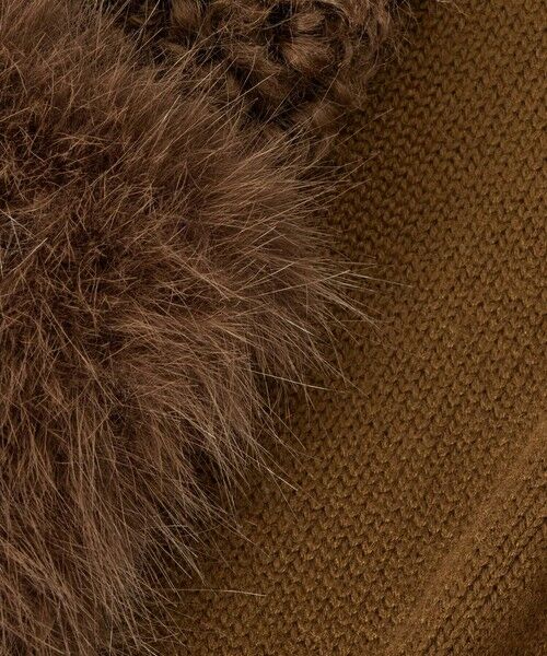 allureville / アルアバイル ニット・セーター | フェイクボアコンビニットジレ | 詳細19