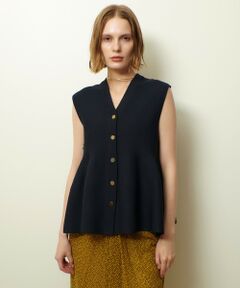 allureville / アルアバイル ニット・セーター | ペプラムジレ