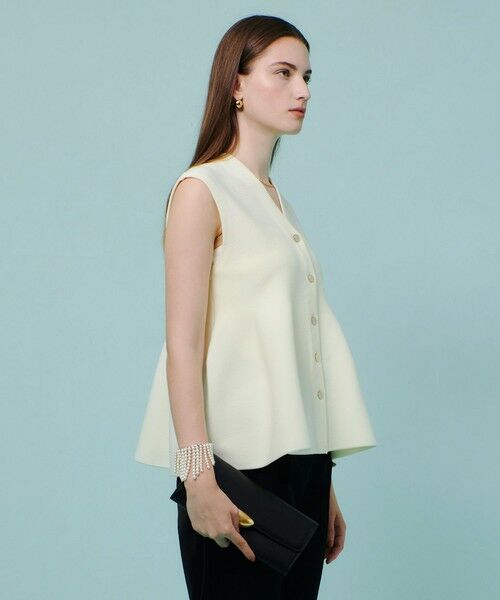 allureville / アルアバイル ニット・セーター | ペプラムジレ | 詳細2