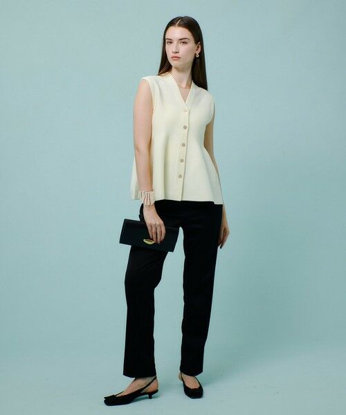 allureville / アルアバイル ニット・セーター | ペプラムジレ | 詳細3