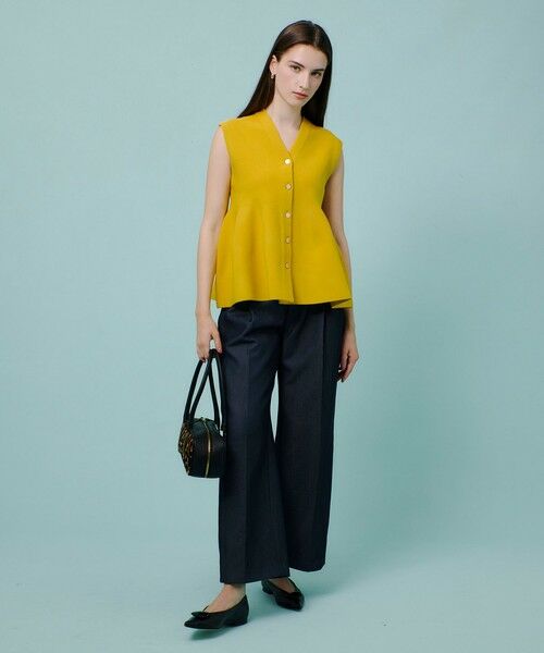 allureville / アルアバイル ニット・セーター | ペプラムジレ | 詳細9