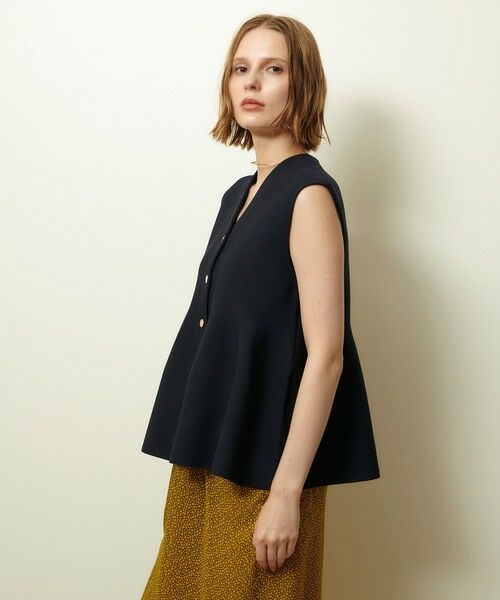 allureville / アルアバイル ニット・セーター | ペプラムジレ | 詳細14