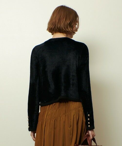 allureville / アルアバイル カーディガン・ボレロ | ベロアニットジャケット | 詳細14