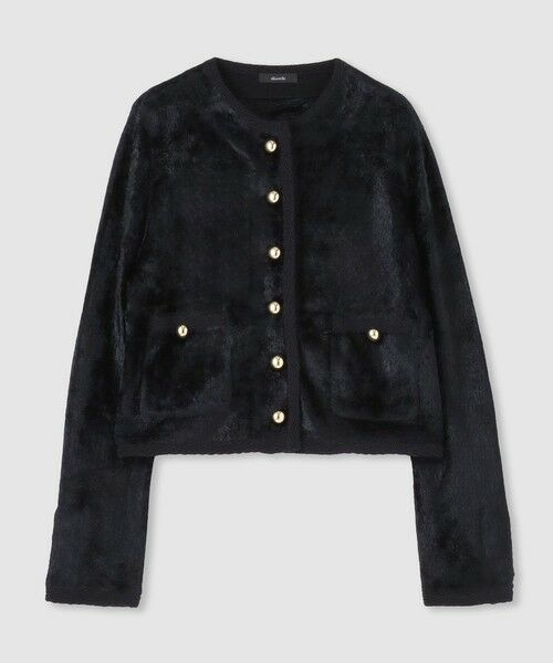 allureville / アルアバイル カーディガン・ボレロ | ベロアニットジャケット | 詳細16