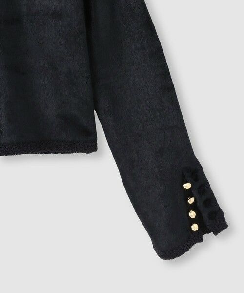 allureville / アルアバイル カーディガン・ボレロ | ベロアニットジャケット | 詳細20