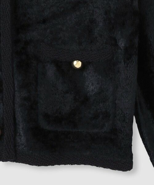 allureville / アルアバイル カーディガン・ボレロ | ベロアニットジャケット | 詳細21