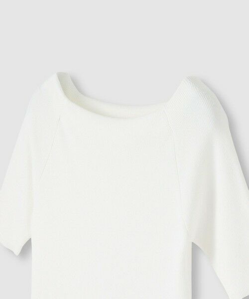 allureville / アルアバイル ニット・セーター | ◇ 2WAY ネック5分袖プルオーバー | 詳細2