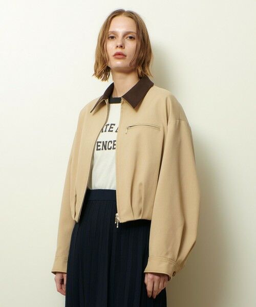 allureville / アルアバイル ブルゾン | ステンカラーブルゾン | 詳細1