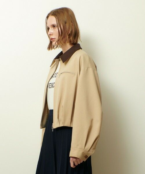 allureville / アルアバイル ブルゾン | ステンカラーブルゾン | 詳細2