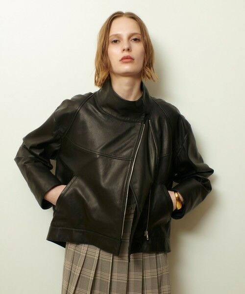 allureville / アルアバイル ブルゾン | レザーブルゾン | 詳細11