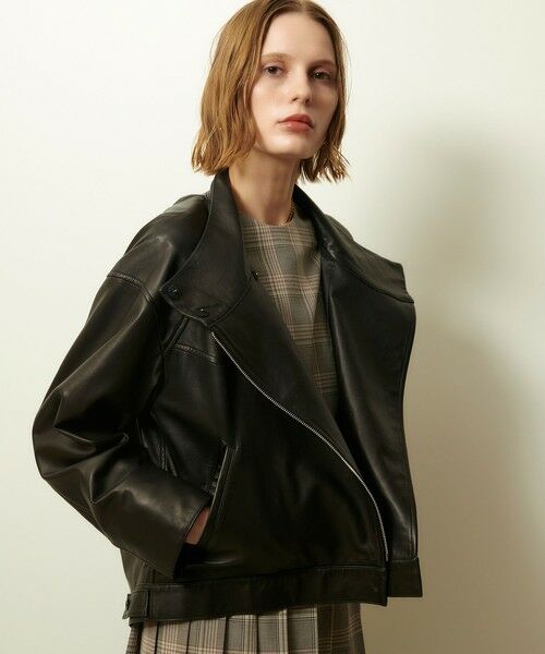 allureville / アルアバイル ブルゾン | レザーブルゾン | 詳細12