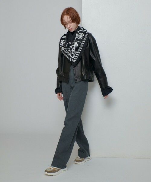 allureville / アルアバイル ブルゾン | レザーブルゾン | 詳細3