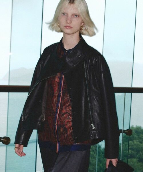 allureville / アルアバイル ブルゾン | レザーブルゾン | 詳細5