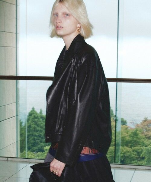 allureville / アルアバイル ブルゾン | レザーブルゾン | 詳細6