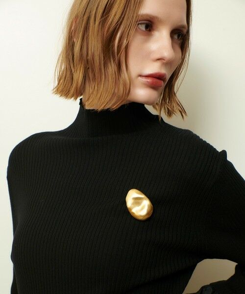 allureville / アルアバイル その他 | オーバルブローチ（ゴールド (30)）