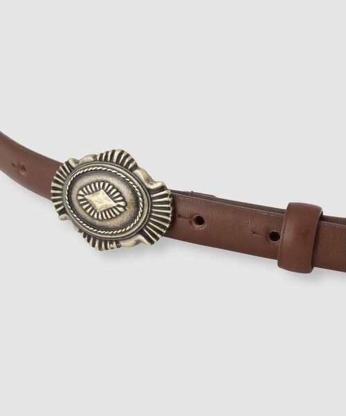 allureville / アルアバイル ベルト・サスペンダー | コンチョバックルナローベルト | 詳細1