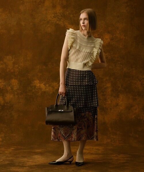 allureville / アルアバイル ショルダーバッグ | フロント尾錠トートバッグ | 詳細1