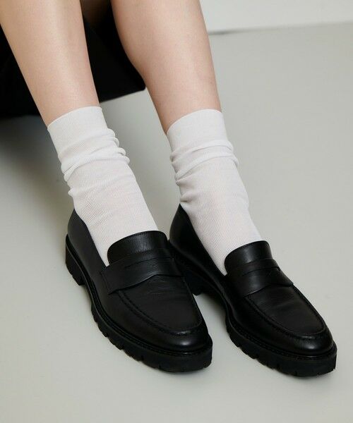 allureville / アルアバイル フラットシューズ | タンクソールローファー | 詳細1