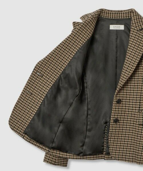 allureville / アルアバイル テーラードジャケット | 【LOULOU WILLOUGHBY】ガンクラブチェックシングルジャケット | 詳細14