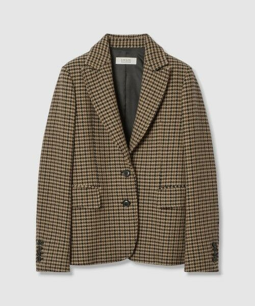 allureville / アルアバイル テーラードジャケット | 【LOULOU WILLOUGHBY】ガンクラブチェックシングルジャケット | 詳細7