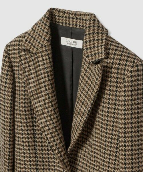 allureville / アルアバイル テーラードジャケット | 【LOULOU WILLOUGHBY】ガンクラブチェックシングルジャケット | 詳細9