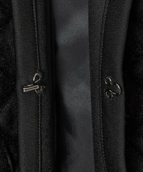 allureville / アルアバイル ノーカラージャケット | 【LOULOU WILLOUGHBY】ベロアキルティングショートジャケット | 詳細11