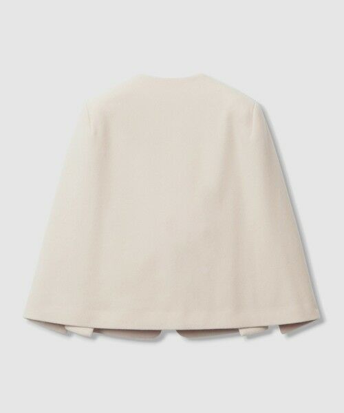 allureville / アルアバイル ノーカラージャケット | 【LOULOU WILLOUGHBY】ビーバーケープジャケット | 詳細5