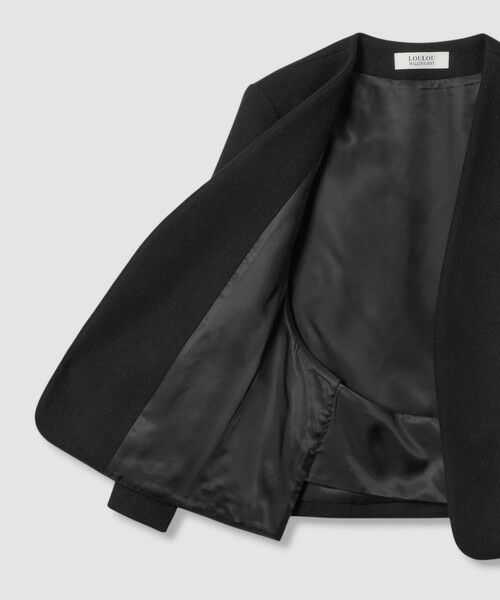 allureville / アルアバイル ノーカラージャケット | 【LOULOU WILLOUGHBY】ビーバーケープジャケット | 詳細13