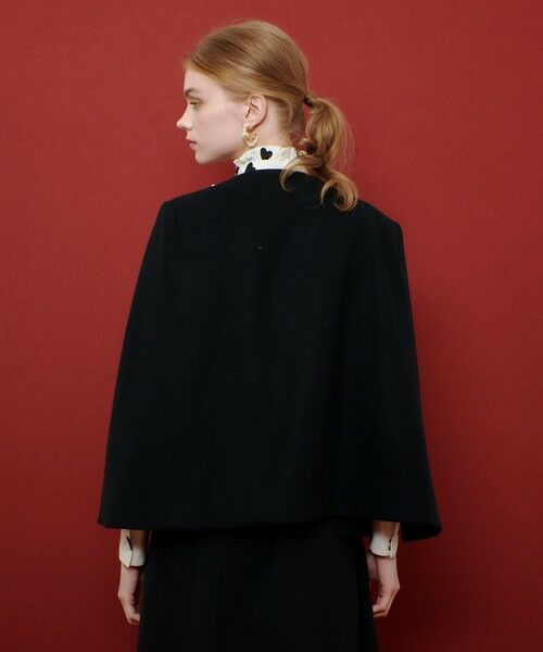 allureville / アルアバイル ノーカラージャケット | 【LOULOU WILLOUGHBY】ビーバーケープジャケット | 詳細8