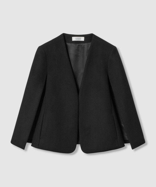 allureville / アルアバイル ノーカラージャケット | 【LOULOU WILLOUGHBY】ビーバーケープジャケット | 詳細9