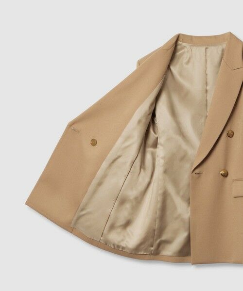 allureville / アルアバイル テーラードジャケット | 【LOULOU WILLOUGHBY】ウール混チノダブルジャケット | 詳細12