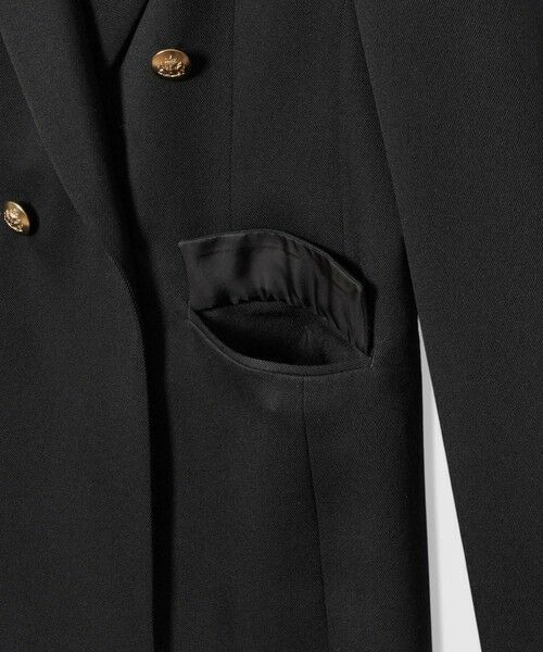 allureville / アルアバイル テーラードジャケット | 【LOULOU WILLOUGHBY】ウール混チノダブルジャケット | 詳細22