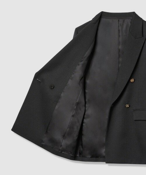 allureville / アルアバイル テーラードジャケット | 【LOULOU WILLOUGHBY】ウール混チノダブルジャケット | 詳細26